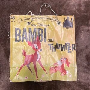 Bambi newspaper purse Disney